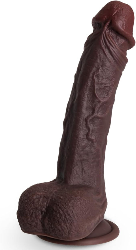Liquid Silicone Dildo with Strong Suction Cup