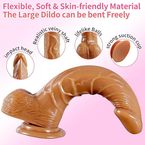 Strap On Di#Do Harness Ad*Ul#T Se*X Toys For Women Men Pegging Dildo, Adjustable Waist And Thigh Soft Nylon Vegan Leather Belt