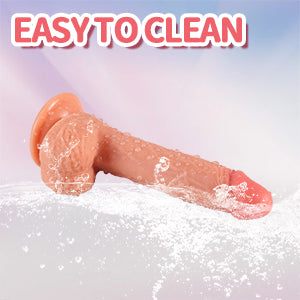 Sex Toys Dildo  Realistic Silicone Dildo, Safety Material for Clitoral Vagina and Anal Stimulation with Strong Suction Cups, Sex Adult Toys for Women and Couple