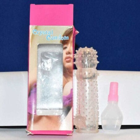 Thick Silicone condom With Oil – Washable
